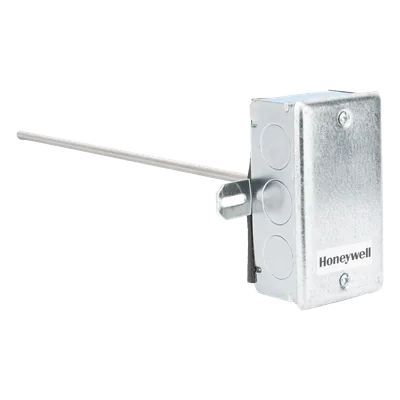 Sensor de Temperatura para Ducto / Termistor NTC 20 kΩ / Sonda 12 Pulgadas / Rango -40°C a 121°C (-40°F a 250°F) / Caja de Conexiones Integrada