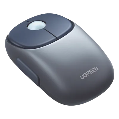 Mouse Inalámbrico / Bluetooth 5.0 y 2.4 GHz / 3 Dispositivos Simultáneos / 4 Niveles DPI hasta 4000 / Recargable USB-C / Alcance 10 m (32.8 ft) / 5 Botones