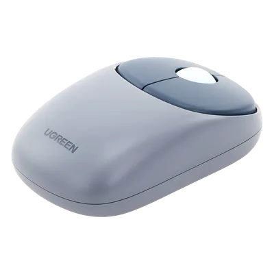 Mouse Inalámbrico / Bluetooth 5.0 y 2.4 GHz / 3 Dispositivos Simultáneos / 4 Niveles DPI hasta 4000 / Recargable USB-C / Alcance 10 m (32.8 ft) / 5 Botones