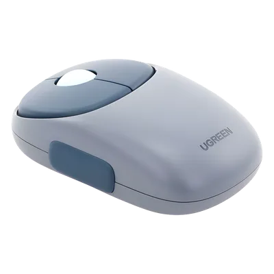 Mouse Inalámbrico / Bluetooth 5.0 y 2.4 GHz / 3 Dispositivos Simultáneos / 4 Niveles DPI hasta 4000 / Recargable USB-C / Alcance 10 m (32.8 ft) / 5 Botones