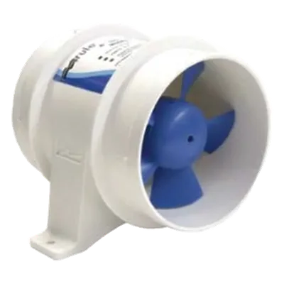 Soplador de Aire / 4 pulgadas (102 mm) / 235 CFM / 13.6 VCC / 4.3 A / Carcasa Niquelada Resistente a Corrosión