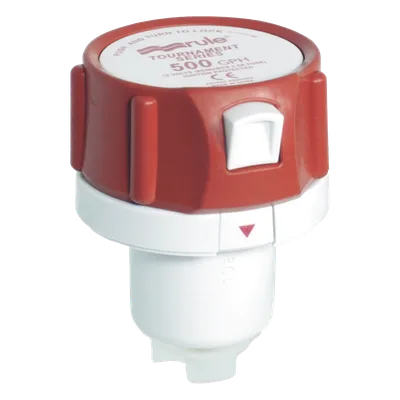 Bomba de reemplazo / 500 GPH (1893 LPH) / 12V DC / 2.5A fusible / 1.1 pies cúbicos por hora
