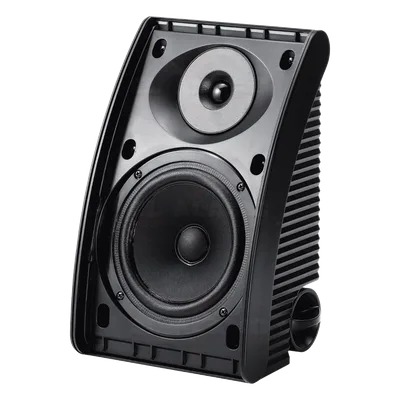 Altavoces de pared / Semi-Exterior / Woofer 5.25 in / Tweeter 1 in / 6 ohms / IPX3 / Par / Color Negro