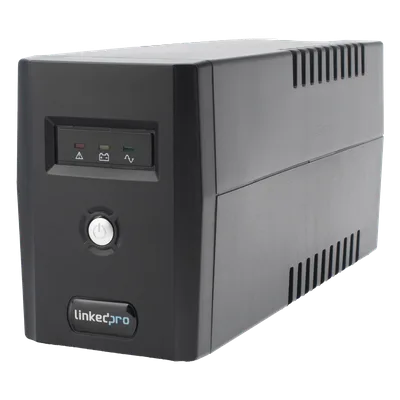 UPS / 600 VA / 360 W / Línea Interactiva / AVR / 6 Salidas NEMA 5-15R (4 Respaldadas) / Onda Senoidal Simulada