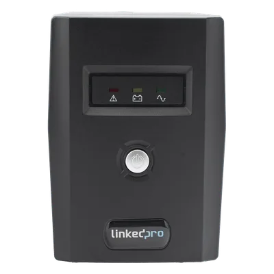 UPS / 600 VA / 360 W / Línea Interactiva / AVR / 6 Salidas NEMA 5-15R (4 Respaldadas) / Onda Senoidal Simulada