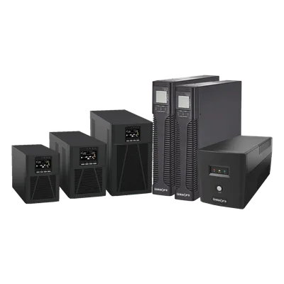 UPS / 600 VA / 360 W / Línea Interactiva / AVR / 6 Salidas NEMA 5-15R (4 Respaldadas) / Onda Senoidal Simulada