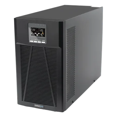 UPS Online Doble Conversión / 2000 VA / 1800 W / Rack-Torre 2U / Onda Senoidal Pura / AVR / Pantalla LCD Configurable