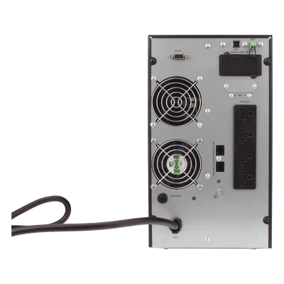 UPS Online Doble Conversión / 2000 VA / 1800 W / Rack-Torre 2U / Onda Senoidal Pura / AVR / Pantalla LCD Configurable