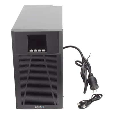 UPS Online Doble Conversión / 2000 VA / 1800 W / Rack-Torre 2U / Onda Senoidal Pura / AVR / Pantalla LCD Configurable