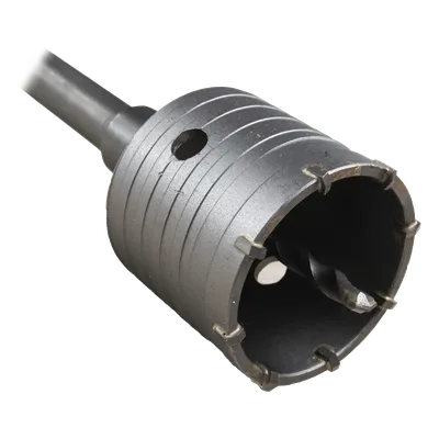 Broca Pasamuros SDS / 65 mm / Extensión 220 mm / Triple Filo / Carburo de Cobalto / Concreto