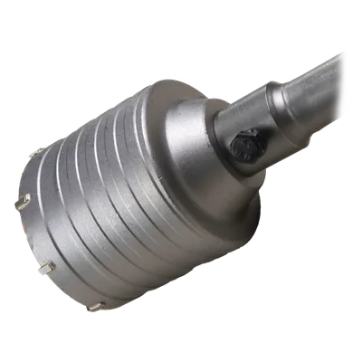 Broca Pasamuros SDS / 65 mm / Extensión 220 mm / Triple Filo / Carburo de Cobalto / Concreto