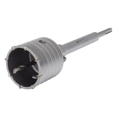 Broca Pasamuros SDS / 65 mm / Extensión 220 mm / Triple Filo / Carburo de Cobalto / Concreto