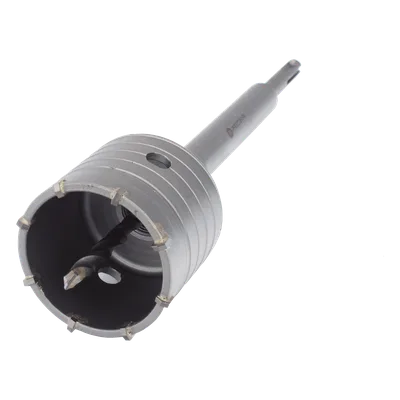 Broca Pasamuros SDS / 65 mm / Extensión 220 mm / Triple Filo / Carburo de Cobalto / Concreto