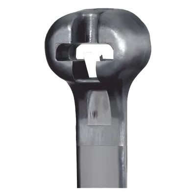 Cincho de Nylon 6.6 / 620 mm (2,034.1 ft) largo x 7 mm ancho / Bloqueo de Acero Inoxidable / Resistente a UV / Exterior e Interior / Paquete 100 pz