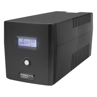 UPS Línea Interactiva / 1200 VA / 720 W / Pantalla LCD / 6 Salidas NEMA 5-15R / AVR Boost/Buck / Protección RJ45