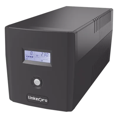 UPS 600VA/360 W Pantalla LCD / Línea Interactiva 120Vca / 6 tomas 5-15R (4 Respaldadas) / Regulación de Voltaje / Protección RJ45