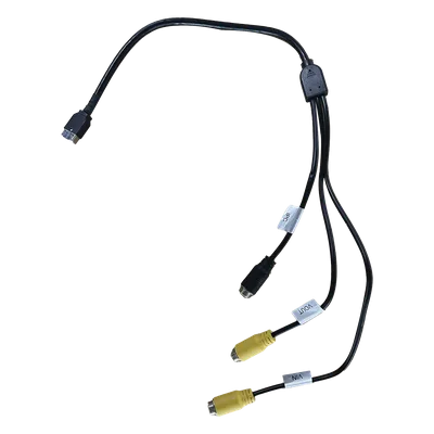Cable Adaptador / Canal de Video Adicional / Compatible con Dashcam XMRDASHCAMADPLUS / Para Cámara de Comportamiento de Conductor