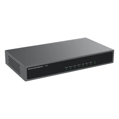 Gateway VoIP / 4 Puertos FXO / 1 Puerto FXS / 3 Perfiles SIP / PoE / NAT / Fax T.38 / Conferencia 3 Vías / Cifrado AES / Failover SIP