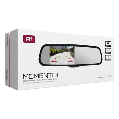 Espejo Retrovisor con Pantalla LCD / Atenuación Automática / Entradas de Video Duales / Líneas de Estacionamiento
