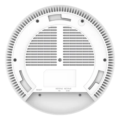 Punto de Acceso Wi-Fi 6 / 5.38 Gbps / MU-MIMO 4x4:4 / Cobertura 175 m (574.1 ft) / 256 Clientes / PoE+ Dual Gigabit
