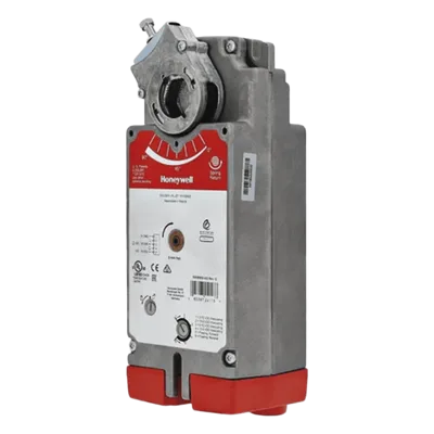 Actuador Giratorio HVAC / Par 175 lb-in (20 Nm) / Retorno de Resorte Fail-Safe / Control Modulante 0/2-10 VDC o 2 Posiciones / 24 VAC/VDC / UL2043 Plenum