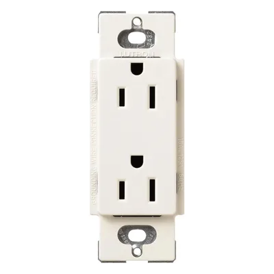 Contacto Dúplex de Pared / 15 A / 125 V / Conexión a Tierra / 3 Hilos / Color Biscuit