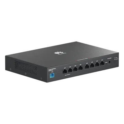 ONU Switch PoE / 8 Puertos Gigabit PoE+ / 1 PON GPON 2.488 Gbps / 120 W / Modo Puente / Administración Nube