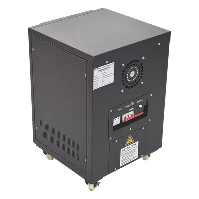 Regulador de Voltaje Industrial / Bifásico Ferrorresonante / 5 kVA / 5 kW / Entrada 176-264 Vca / Salida 215.6-224.4 Vca / Precisión ±2%