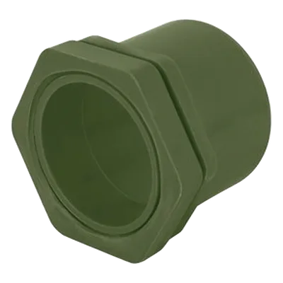 Conector Conduit PVC Ligero / 1/2" (13 mm) / Casquillo Termoformado Integrado / Autoextinguible / NMX-E-012-SCFI / NMX-E-031