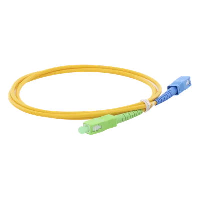 Jumper de Fibra Óptica / Monomodo OS2 G.652D / SC/APC-SC/UPC / Simplex / 1 m (3.28 ft) / Forro PVC 2 mm