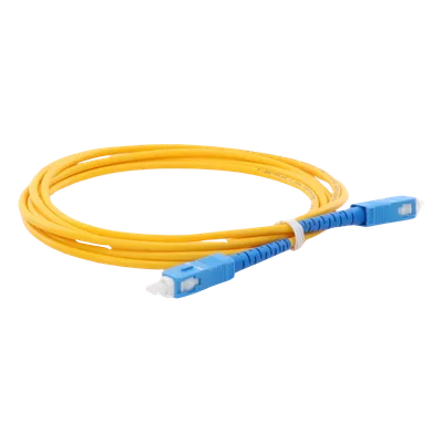 Jumper de Fibra Óptica / Monomodo OS2 G.652D / SC/UPC-SC/UPC / Simplex / 2 Metros (6.56 Pies) / 3mm