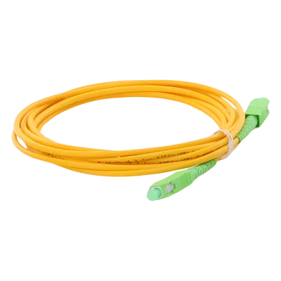 Jumper de Fibra Óptica / SC/APC-SC/APC / Monomodo OS2 / Simplex / 2 m (6.56 ft) / 3 mm