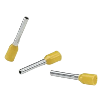 Férula Aislada / 4 AWG / PIN 16 mm / Mango Amarillo / 50 pz