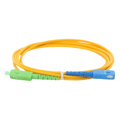 Jumper de Fibra Óptica / Monomodo OS2 G.652D / SC/APC-SC/UPC / Simplex / 2 m (6.56 ft) / 3 mm