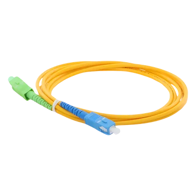 Jumper de Fibra Óptica / Monomodo OS2 G.652D / SC/APC-SC/UPC / Simplex / 2 m (6.56 ft) / 3 mm