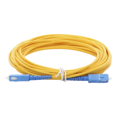 Jumper de Fibra Óptica / Monomodo OS2 G.652D / SC/UPC-SC/UPC / Simplex / 6 m (19.69 pies) / 3 mm