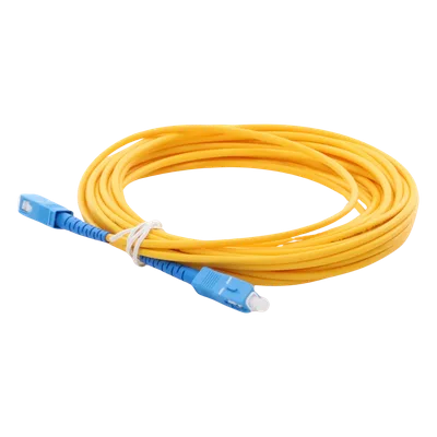 Jumper de Fibra Óptica / Monomodo OS2 G.652D / SC/UPC-SC/UPC / Simplex / 6 m (19.69 pies) / 3 mm