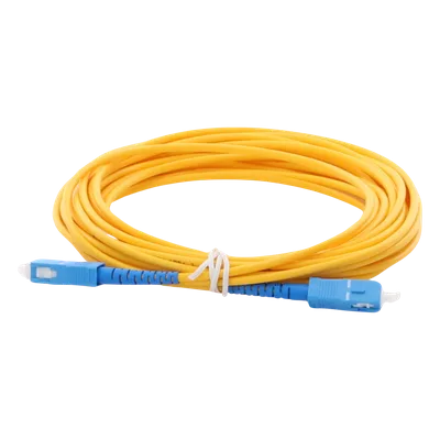 Jumper de Fibra Óptica / Monomodo OS2 G.652D / SC/UPC-SC/UPC / Simplex / 6 m (19.69 pies) / 3 mm
