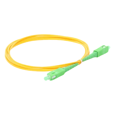 Jumper de Fibra Óptica / Monomodo OS2 G.652D / SC/APC-SC/APC / Simplex / 2m (6.56 ft) / 2mm