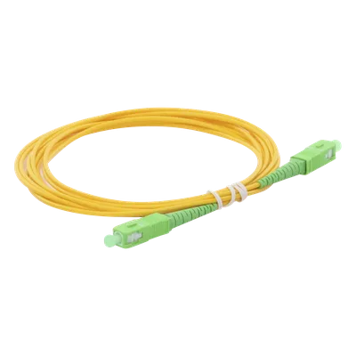Jumper de Fibra Óptica / SC/APC-SC/APC / Monomodo OS2 / Simplex / 3 m (9.84 ft) / 2 mm