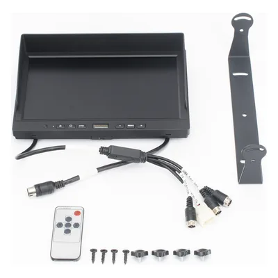 Monitor LCD 10.1" / 3 Canales de Video / Entrada 12VCC / Operación -20°C a 70°C / Conector VGA / 7.15" x 5.51" x 2.30"