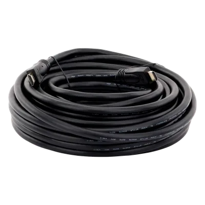 Cable HDMI de alta velocidad con Ethernet / 4K@60Hz / 24 AWG / 15 m (49.2 ft) / Conectores dorados