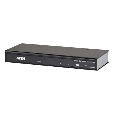 Splitter HDMI / 1 Entrada x 4 Salidas / 4K UHD @ 60 Hz / HDCP 2.2 / HDR 4:4:4 / 10.2 Gbps / EDID Automático