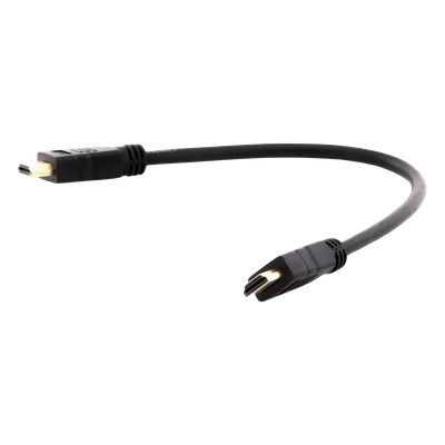 Cable HDMI / True 4K 4096x2160 @60Hz 4:4:4 / Ethernet / 0.3 m (1 ft) / 30 AWG