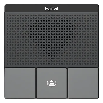 Mini Intercomunicador IP / Wi-Fi 2.4/5 GHz / 2 Líneas SIP / Audio HD / IP54 / PoE 802.3af / 1 Relé E/S