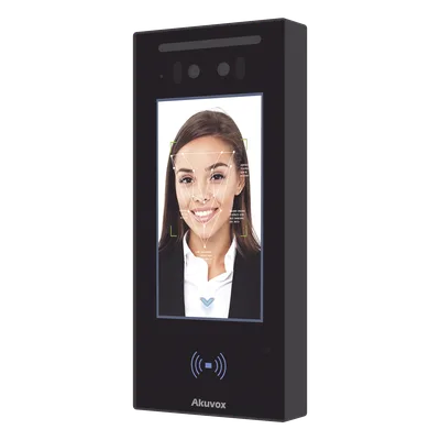 Frente de Calle IP / Pantalla Táctil IPS 5" / Doble Cámara 2 Megapixel / Reconocimiento Facial / Bluetooth y NFC / IP65
