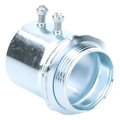Conector para Pared Delgada / Tornillo de Fijación / Acero / 1 1/2 in / Altura 2.5 in (63.5 mm)