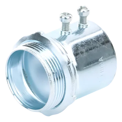Conector para Pared Delgada / Tornillo de Fijación / Acero / 1 1/2 in / Altura 2.5 in (63.5 mm)