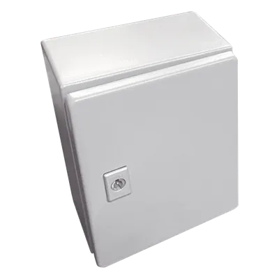 Gabinete de Acero / NEMA 4 / IP66 / 15 x 15 x 12 cm / 5.9 x 5.9 x 4.7 in / Platina Incluida