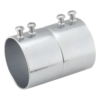 Cople para Pared Delgada / 2 in / Acero Galvanizado / Tornillo de Fijación / 83.10 mm (0.27 ft) Longitud